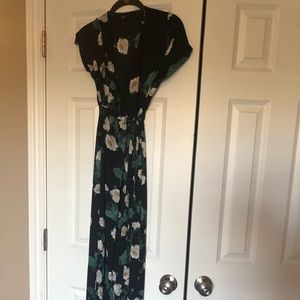 Floor length sheer Vici dress
